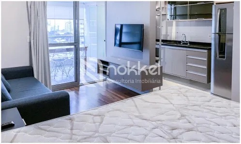 Apartamento com 1 Quarto para alugar, 38m² no Indianópolis, São Paulo