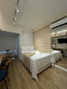 Apartamento com 1 Quarto para alugar, 20m² no Jardim das Acácias, São Paulo