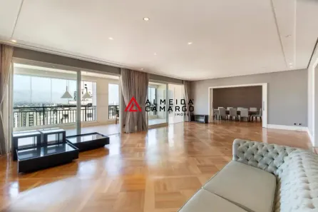 Apartamento com 4 Quartos para alugar, 502m² no Jardim Paulista, São Paulo