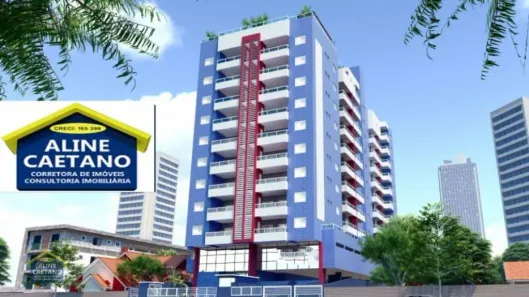 Apartamento com 2 Quartos à venda, 66m² no Guilhermina, Praia Grande