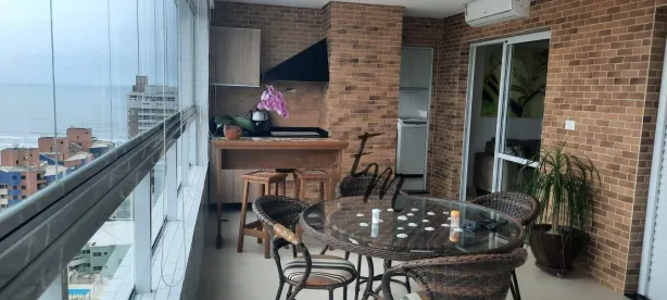 Apartamento com 3 Quartos à venda, 126m² no Guilhermina, Praia Grande
