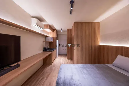Apartamento com 1 Quarto para venda ou aluguel, 25m² no Vila Olímpia, São Paulo