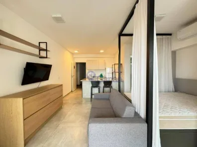 Apartamento com 1 Quarto para alugar, 42m² no Campo Belo, São Paulo