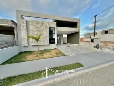 Casa de Condomínio com 3 Quartos à venda, 126m² no Zona de Expansão (Olhos D'Agua), Barra dos Coqueiros