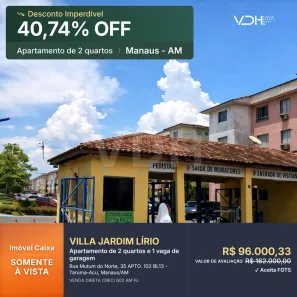 Apartamento com 2 Quartos à venda, 42m² no Tarumã-Açu, Manaus
