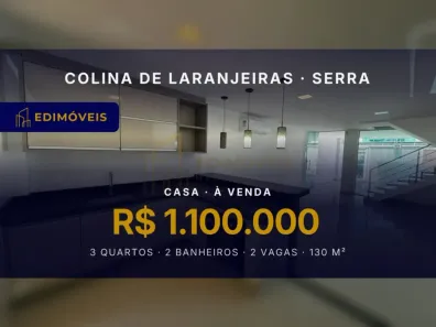 Casa com 3 Quartos à venda, 130m² no Colina de Laranjeiras, Serra