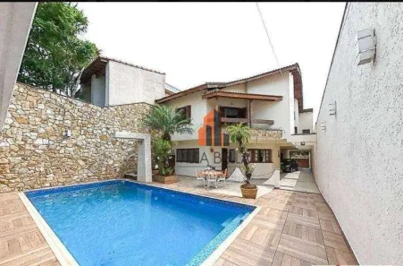Sobrado com 4 Quartos à venda, 495m² no Jardim, Santo André