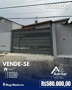 Apartamento com 2 Quartos à venda, 450m² no Mogi Moderno, Mogi das Cruzes