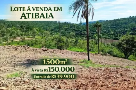 Lote/Terreno à venda, 1500m² no Centro, Atibaia
