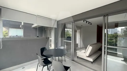 Apartamento com 1 Quarto para alugar, 54m² no Higienópolis, São Paulo