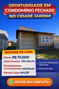Casa com 2 Quartos à venda, 56m² no Maiobão, Paço do Lumiar