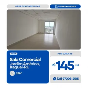 Ponto Comercial à venda, 23m² no Jardim América, Itaguaí