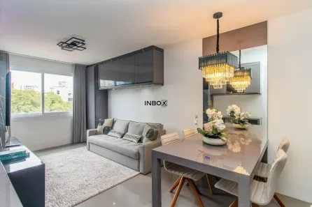 Apartamento com 1 Quarto para venda ou aluguel, 54m² no Três Figueiras, Porto Alegre