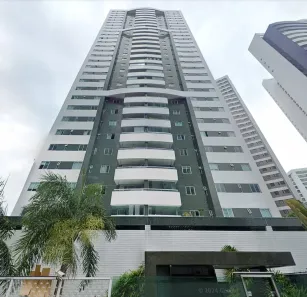 Apartamento com 4 Quartos para alugar, 140m² no Aflitos, Recife