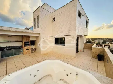 Cobertura com 4 Quartos para alugar, 233m² no Castelo, Belo Horizonte
