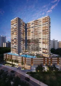 Apartamento com 3 Quartos à venda, 90m² no Encruzilhada, Santos