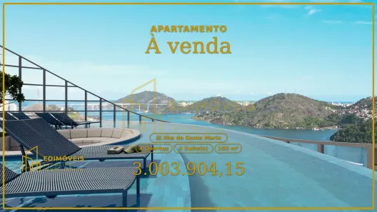 Apartamento com 4 Quartos à venda, 150m² no Ilha de Santa Maria, Vitória
