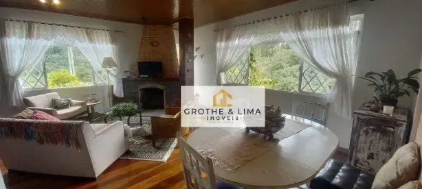 Casa de Condomínio com 4 Quartos para alugar, 170m² no Vale Encantado, Campos do Jordão