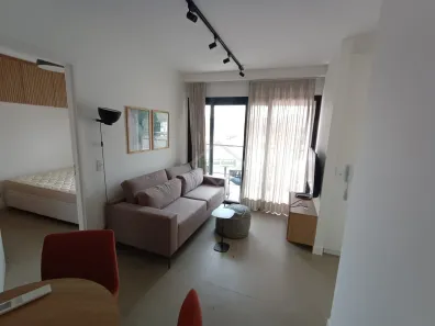 Apartamento com 1 Quarto para alugar, 48m² no Pinheiros, São Paulo