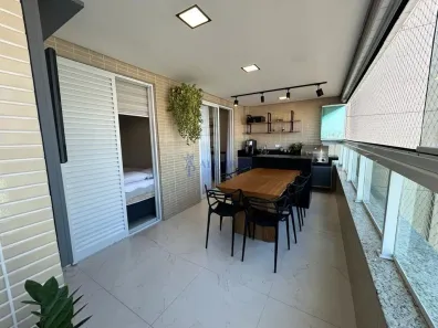 Apartamento com 3 Quartos à venda, 124m² no Canto do Forte, Praia Grande