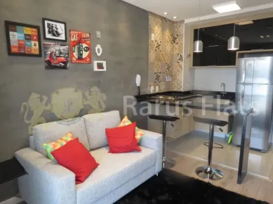 Flat com 1 Quarto para alugar, 50m² no Santo Amaro, São Paulo