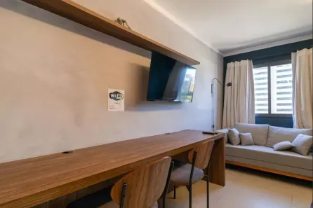 Kitnet com 1 Quarto à venda, 33m² no Indianópolis, São Paulo