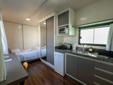 Apartamento com 1 Quarto para alugar, 15m² no Saco Grande, Florianópolis