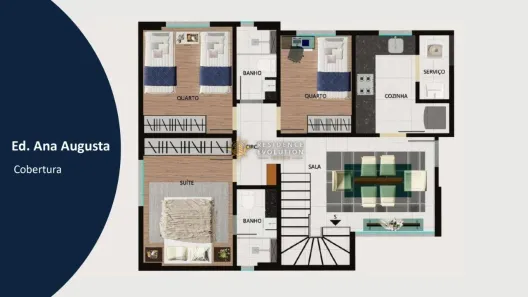 Cobertura com 2 Quartos à venda, 132m² no Santo Antônio, Belo Horizonte