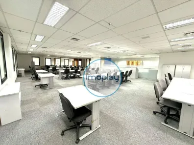 Sala Comercial para alugar, 576m² no Cidade Monções, São Paulo