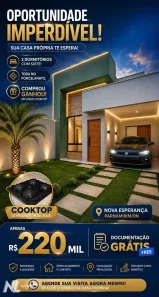 Casa com 2 Quartos à venda, 65m² no Nova Esperança, Parnamirim