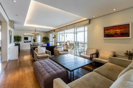 Apartamento com 3 Quartos para alugar, 206m² no Perdizes, São Paulo