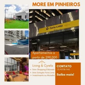 Apartamento com 1 Quarto à venda, 24m² no Pinheiros, São Paulo