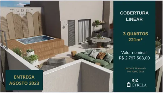 Cobertura com 3 Quartos à venda, 221m² no Barra da Tijuca, Rio de Janeiro