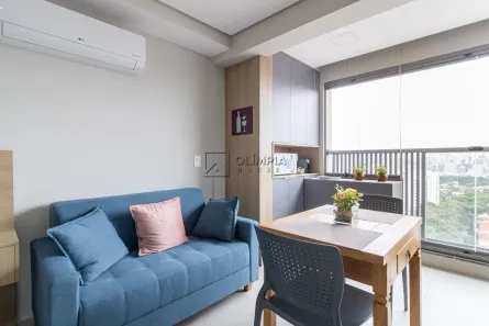 Apartamento com 1 Quarto à venda, 25m² no Santo Amaro, São Paulo