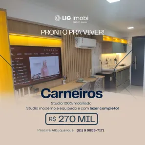 Apartamento com 1 Quarto à venda, 26m² no Tamandaré, Tamandaré