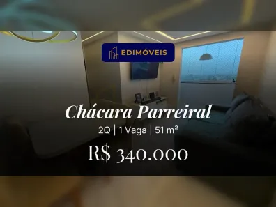 Apartamento com 2 Quartos à venda, 52m² no Chácara Parreiral, Serra