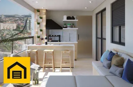 Apartamento com 3 Quartos à venda, 88m² no Jardim Pilar, Mauá