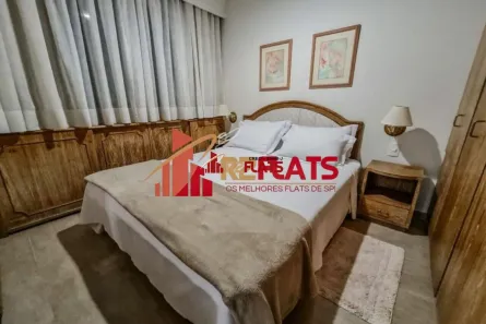 Flat com 1 Quarto para alugar, 42m² no Jardim Paulista, São Paulo