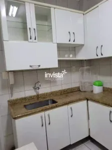 Apartamento com 2 Quartos para alugar, 55m² no Boqueirão, Santos
