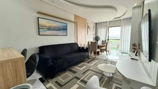 Apartamento com 2 Quartos para alugar, 80m² no Jardim Las Palmas, Guarujá
