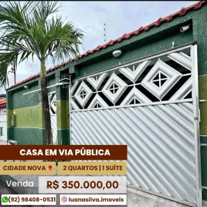 Casa com 2 Quartos à venda, 200m² no Cidade Nova, Manaus