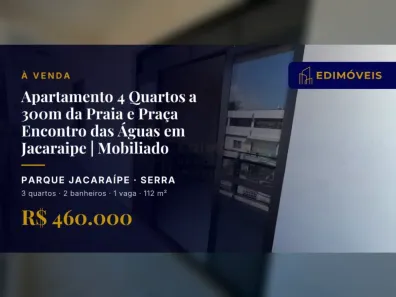 Apartamento com 3 Quartos à venda, 112m² no Parque Jacaraípe, Serra