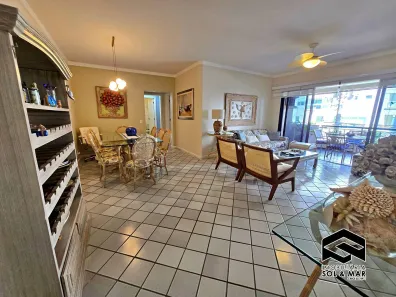 Apartamento com 3 Quartos para alugar, 100m² no Enseada, Guarujá