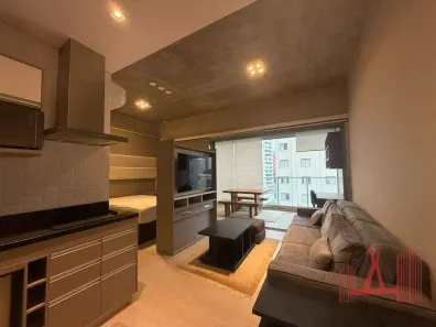 Apartamento com 1 Quarto para alugar, 45m² no Indianópolis, São Paulo