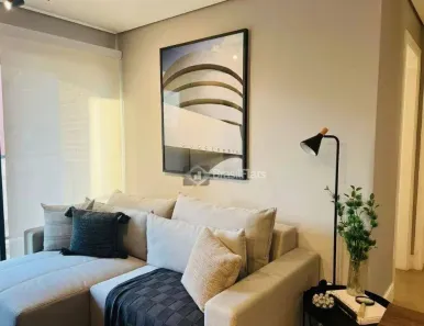 Flat com 1 Quarto para alugar, 40m² no Pinheiros, São Paulo