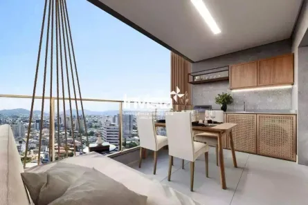 Apartamento com 1 Quarto à venda, 59m² no Ponta da Praia, Santos