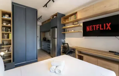 Apartamento com 1 Quarto para alugar, 29m² no Brooklin Paulista, São Paulo