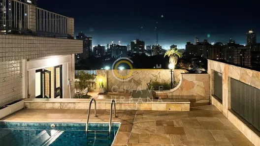 Cobertura com 4 Quartos à venda, 361m² no Ponta da Praia, Santos