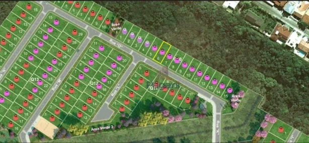 Lote/Terreno à venda, 360m² no Pachecos, Palhoça