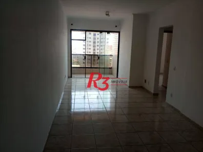 Apartamento com 2 Quartos para alugar, 94m² no Embaré, Santos